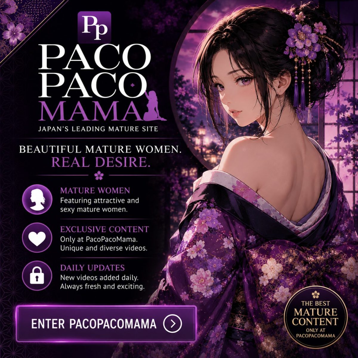 PacoPacoMama mature Japanese content