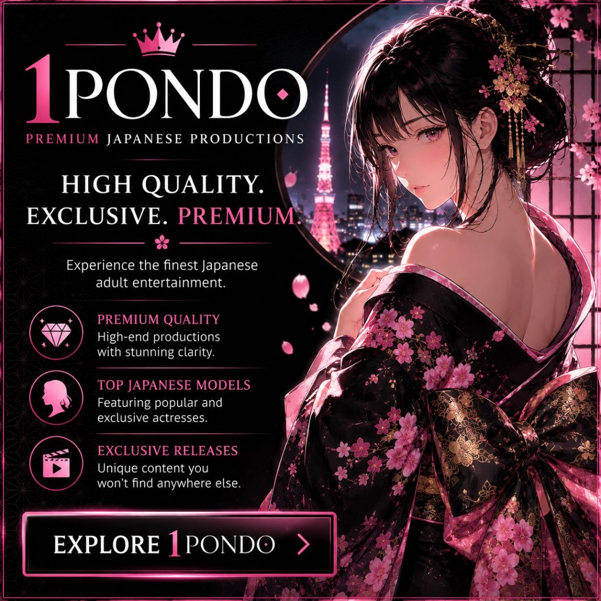 1Pondo premium Japanese productions