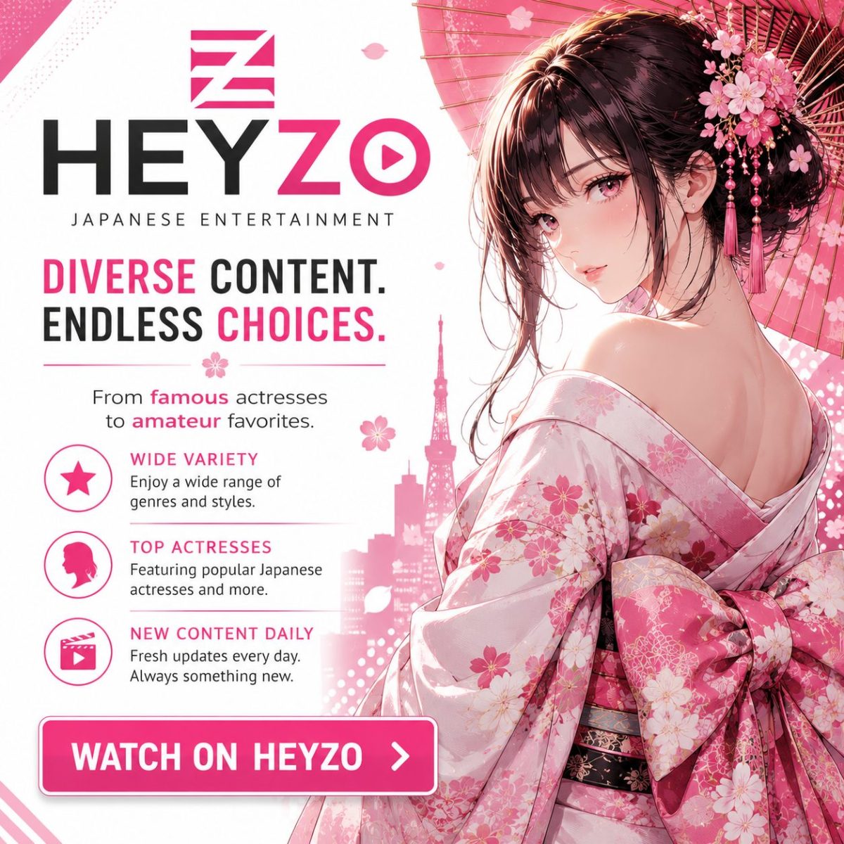 HEYZO diverse Japanese JAV content