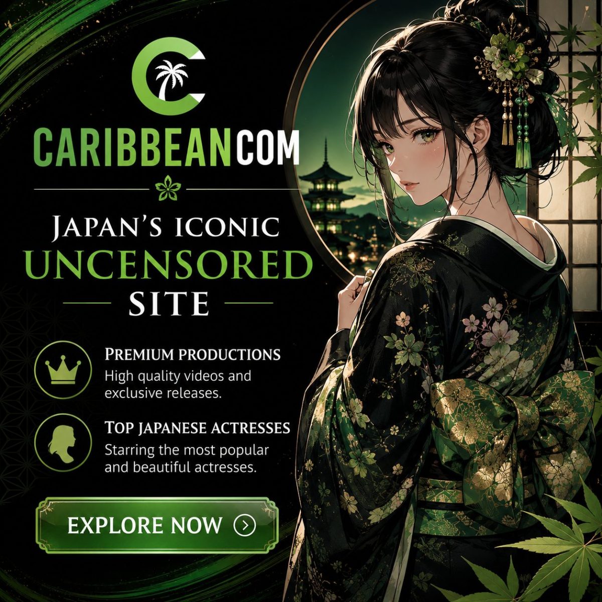Caribbeancom official uncensored JAV site